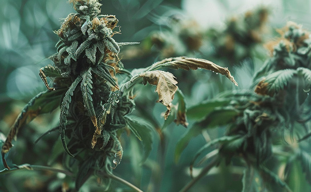 Влияниеплесени на вкус шишек конопли