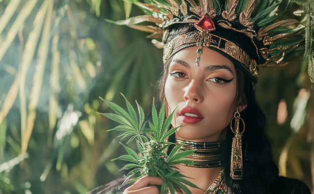 Богиня Иштар и каннабис