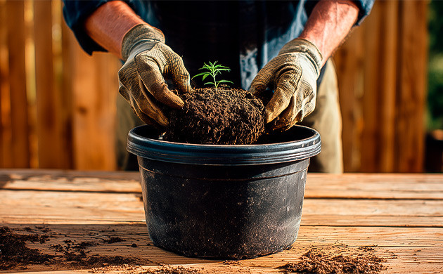 Оптимальный размер горшка для растения