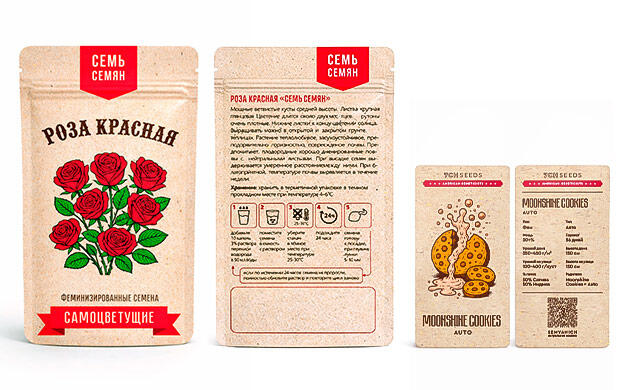 Упаковка автоцветов 7Ch American