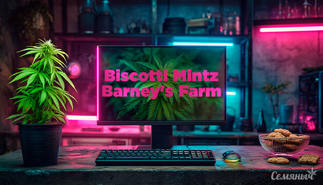 Гроурепорт сорта Biscotti Mintz от Barney's Farm