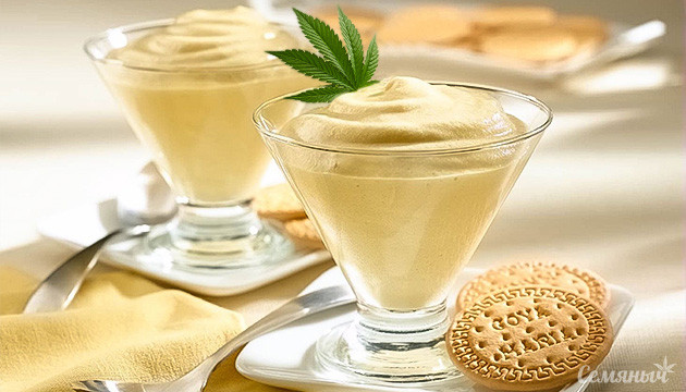 Десерт с каннабисом