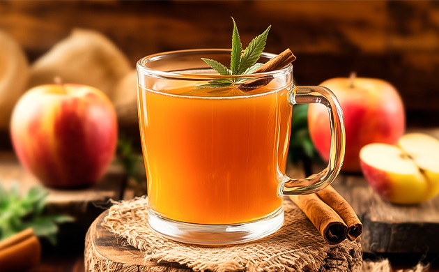 Яблочный сидр с марихуаной