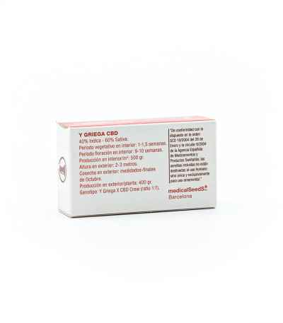 Семена сорта Y Griega CBD fem