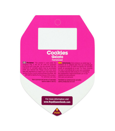 Семена сорта Cookies Gelato fem (Royal Queen Seeds)