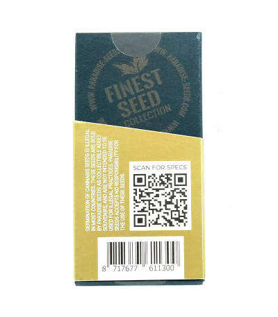 Семена сорта Jacky White fem (Paradise Seeds)