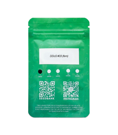 Семена сорта DDoS #33 fem (Herbies Seeds)