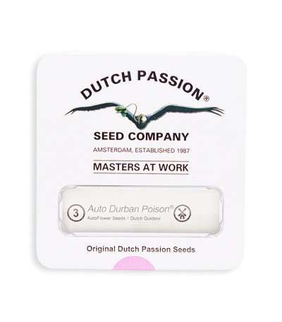 Семена конопли Auto Durban Poison в оригинальной упаковке