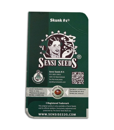 Семена сорта Skunk #1 reg (Sensi Seeds)